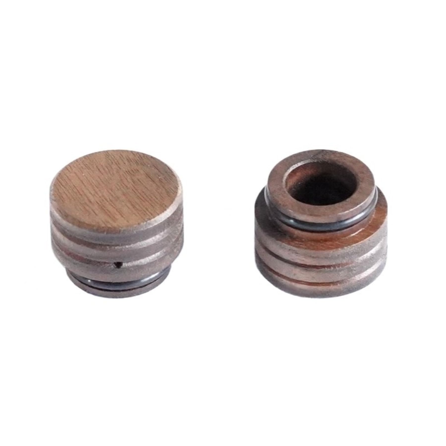 

MSMF Walnut Cap Compatible with OD 30mm Gas Canister Wooden Outdoor Camping Gear 2-Pack, Cans/CB Cans, Diameter, WACAP, Cap, Equipment,