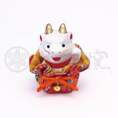 Yakushigama Nishikisa Inviting Good Luck Dragon Fuku Lucky Purse Zodiac 2024 Tatsu New Year Ornament Interior Lucky Charms (yakushigama) [92]