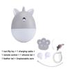 USB Rechargeable Automatic Interactive Cat Toy Tumbler Teasing Cat Stick  Teasing Cat