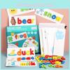 Puzzle Kids Wooden Toy With Alphabet Word Play For Early Development Learning