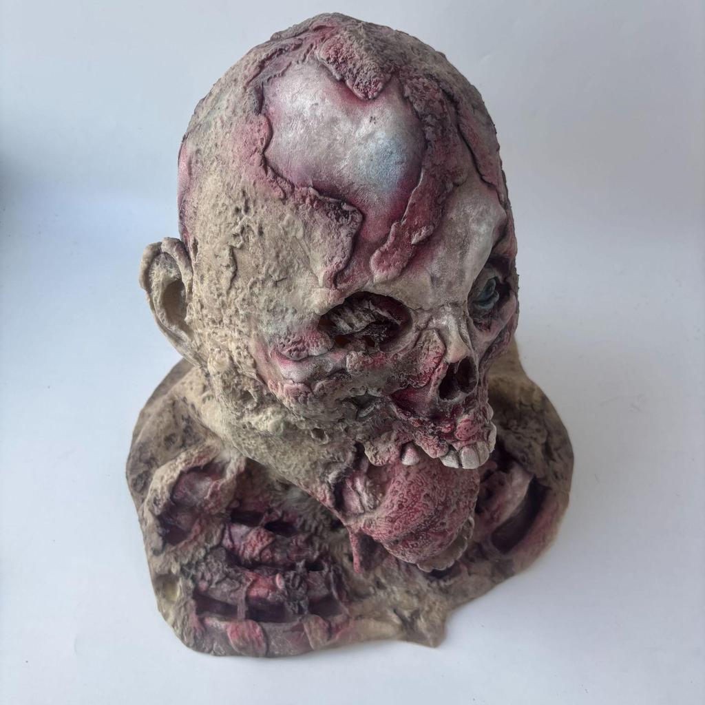 Halloween Biochemical Zombie Monster Latex Mask for Haunted Houses & Escape Rooms
