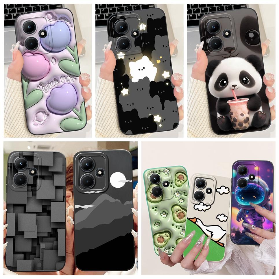For XIaomi Redmi Note 12 Pro 12s 4G 5G Phone Case Luxury Fashion Painting Slim Bumper For Redmi 12 5G Note 12r Soft Silicone Bag
