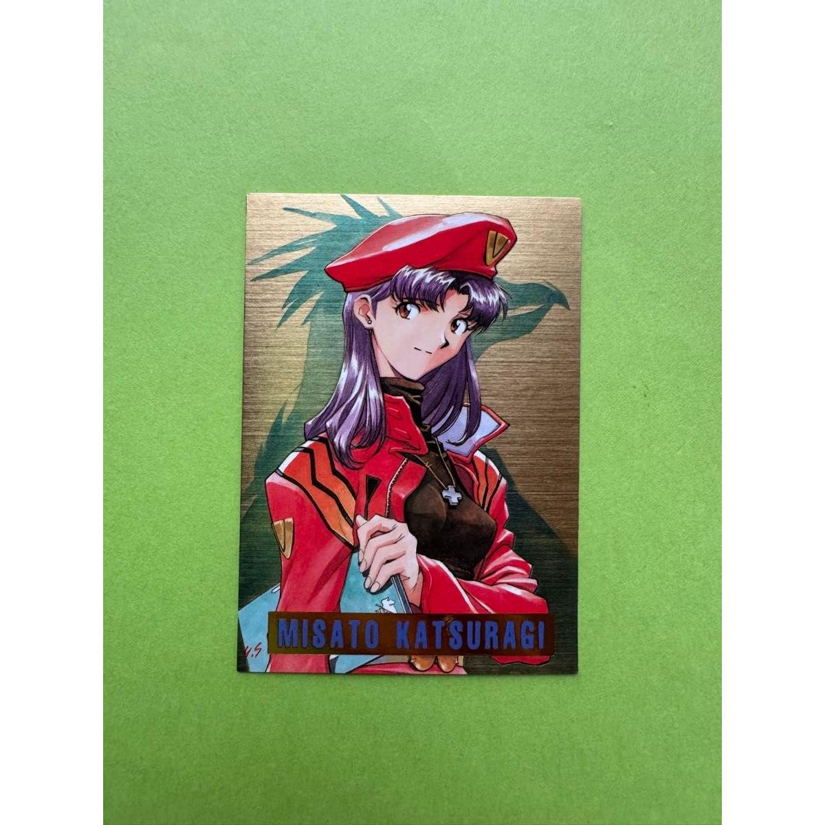 Использованная карта Evangelion Carddas Masters SP4 Кацураги Мисато Неиспользованный хранимый предмет