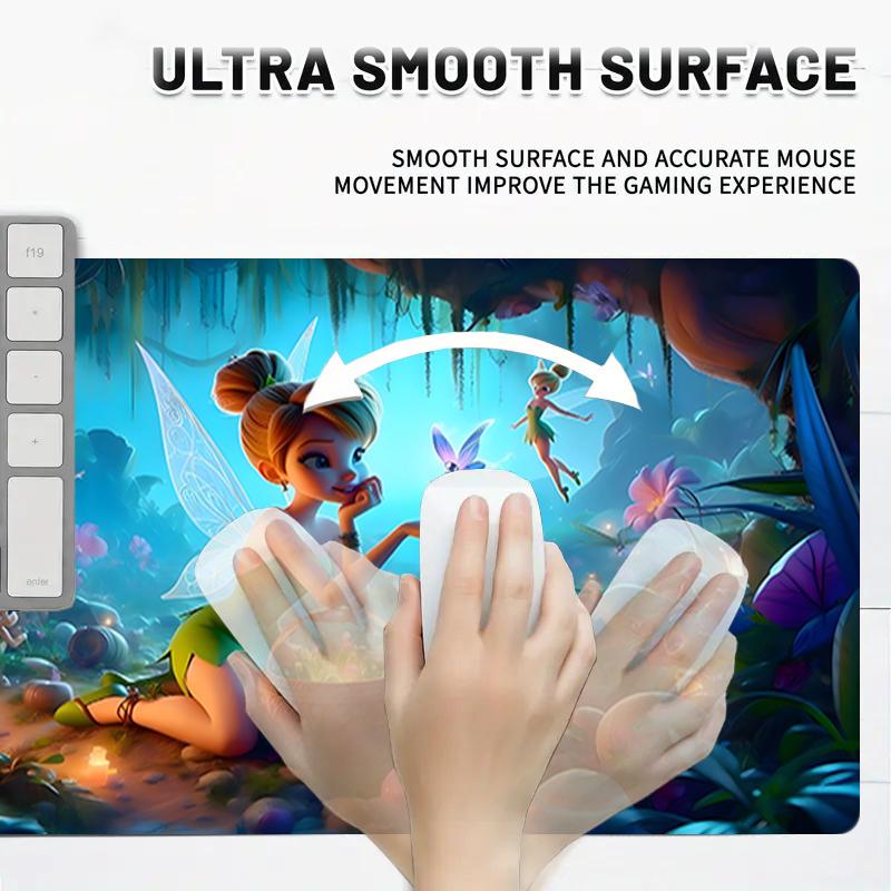 1Pc Forest Adventure Gaming Mouse Pad Keyboard Desk Mat Non-slip Rubber Lock Edge Waterproof Computer Mousepad for Office Home Decor S1335