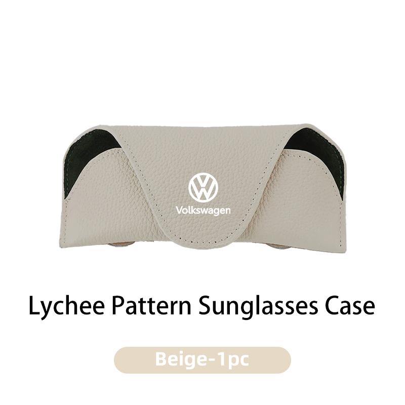 Car Interior Sun Visor Glasses Box Sunglasses Storage Clip For Volkswagen VW Polo CC Bora Golf Jetta Lavida Lamando Magotan GTI Zr1