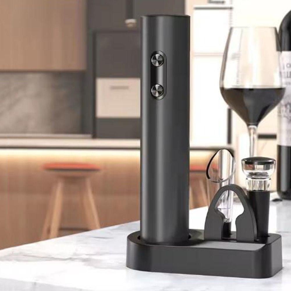 Battery Operated Electric Wine Bottles Opener Reusable Automatic Corkscrew  Kitchen