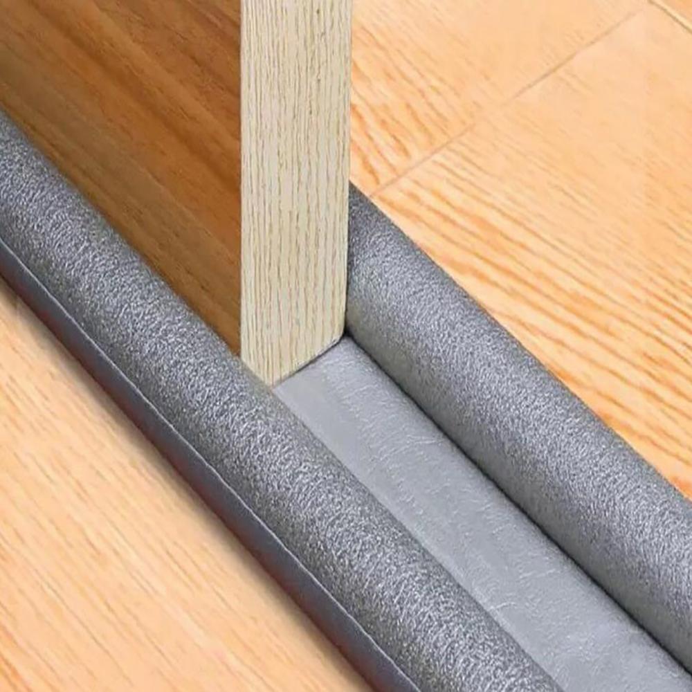 Threshold Sealing Tape for Doors, Anti-draught Sealer, Sound Insulation Tape In Grey