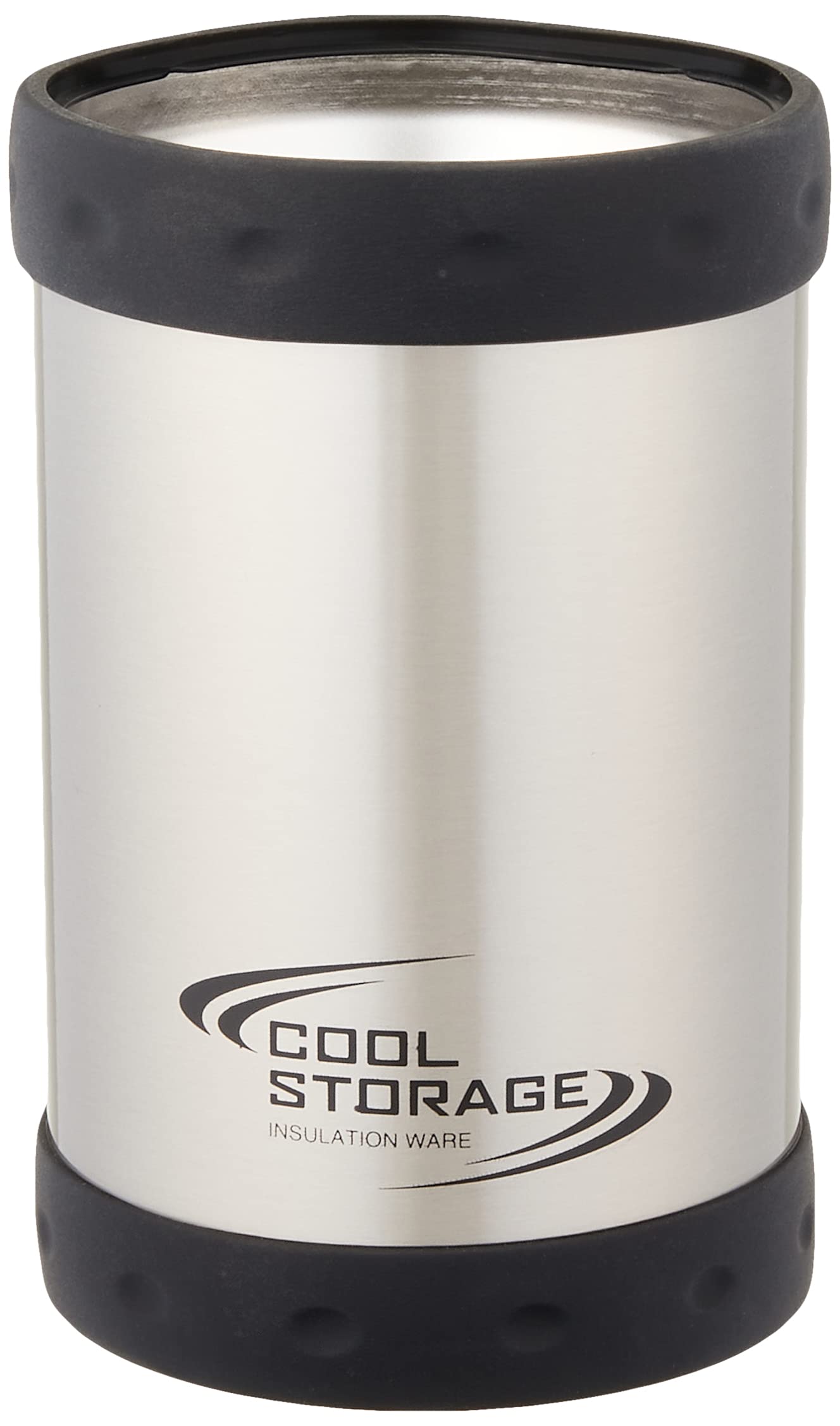 

Держатель для банок с вакуумной изоляцией Pearl Metal, охладитель для банок, также можно использовать как тамблер для банок 350 мл, для улицы, сатиновый, для холодного хранения, 2-сторонний, D-6640