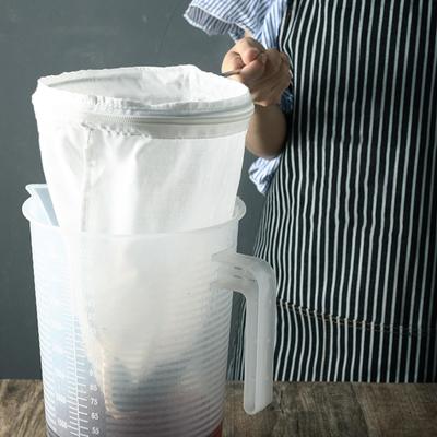 Tülbent Cold Brew Kahve Süzgeci, Kulplu Çay Filtresi, Çorap Filtre Torbası