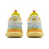 361 DVD1 Dinwiddie 1st Generation Cushioning, Wear Resistant Low Top Basketball Shoes Men's White Yellow 672311118-3