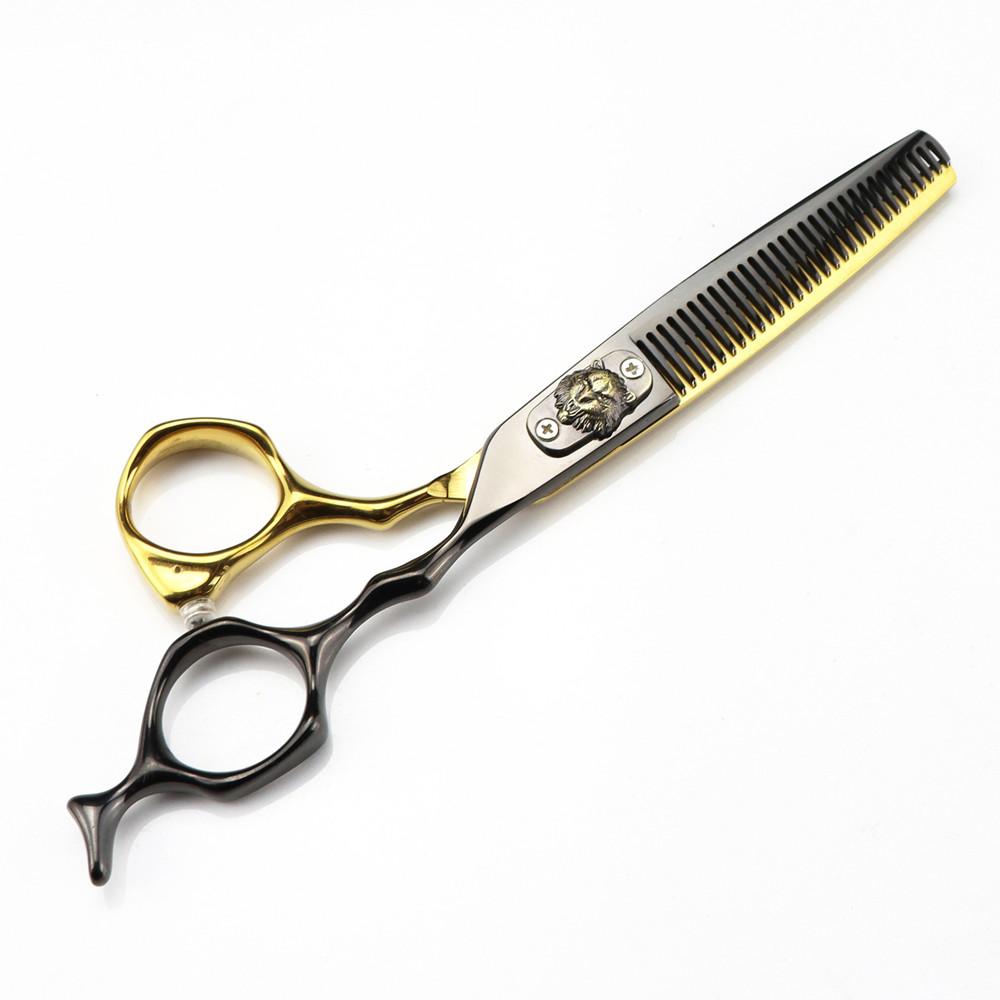 

Профессиональные ножницы из стали 440C длиной 6 дюймов для стрижки тигровых волос, филировочные инструменты для парикмахеров, ножницы для стрижки волос, парикмахерские ножницы