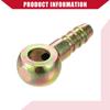 Hihaha Ball Head Pipe Fittings Fuel Pipe Joint Adapter for Car Motorcycle 10mm