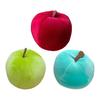 Apples Plush Toys Soft Apples Stuffed Animal 4-Inch Fidget Fruit Doll for Anxiety Relief Kids Room Decorition
