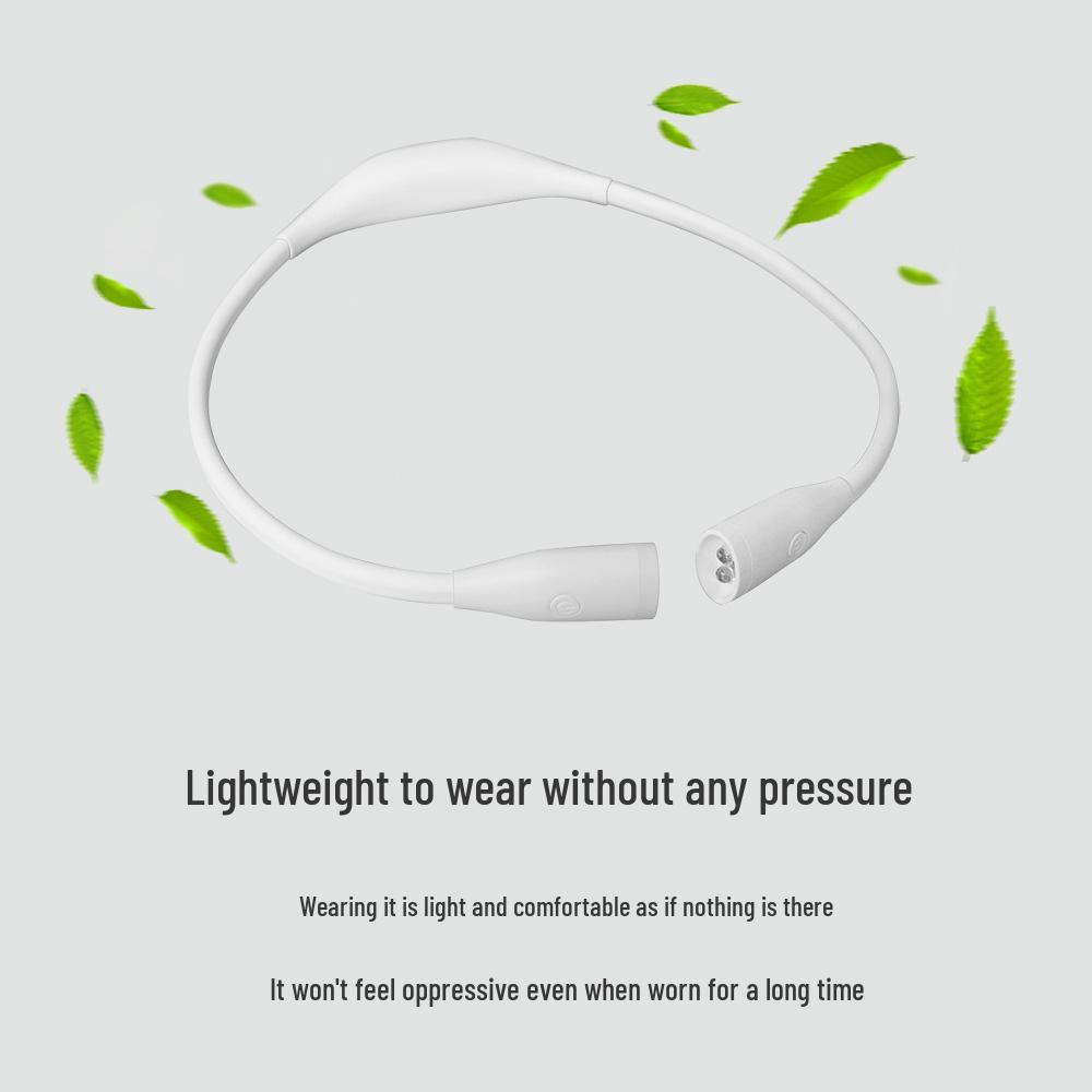 USB-wiederaufladbare LED-Nackenleuchte: Tragbare Lesebrille und Augenschutz für Schüler, ideal zum Joggen bei Nacht, für Outdoor-Aktivitäten und mehr