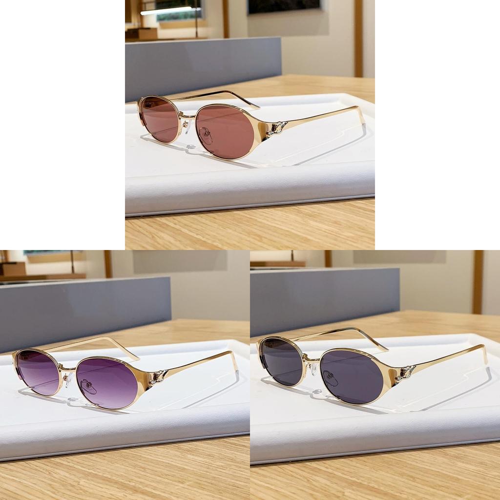 Oval Full Frame Sunglasses With Uv400 Protection For Outdoor Sports And Fashion Style