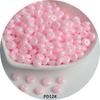 6mm Cream Macaron Pearlescent Glass Abacus Beads for DIY Jewelry & Hair Accessories