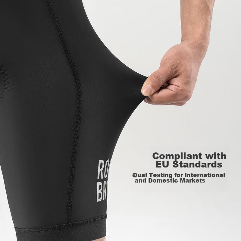 Cycling Shorts for Men And Women, Mountain And Road Bike Shorts with Foam Cushioning, Summer Riding Wear, Black, XL