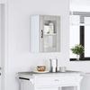VidaXL Armoire murale de cuisine avec porte en verre Lucca gris béton, meuble mural de cuisine, armoires murales avec 853771