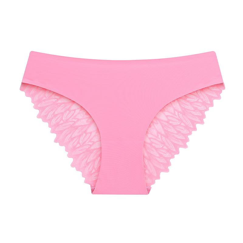 

Женские кружевные трусики без следов, трусики-бикини с низкой талией, женские закрытые трусики большого размера L