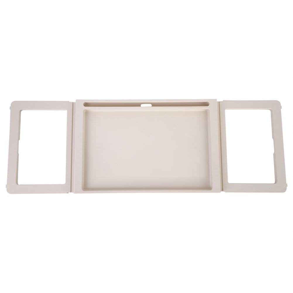 Foldable Desk Breakfast Bed Table Computer Laptop Holder Portable Serving Tray Beige
