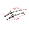 For MJX For Hyper Go 16207 16208 16209 16210 H16 14209 14210 2pcs Metal