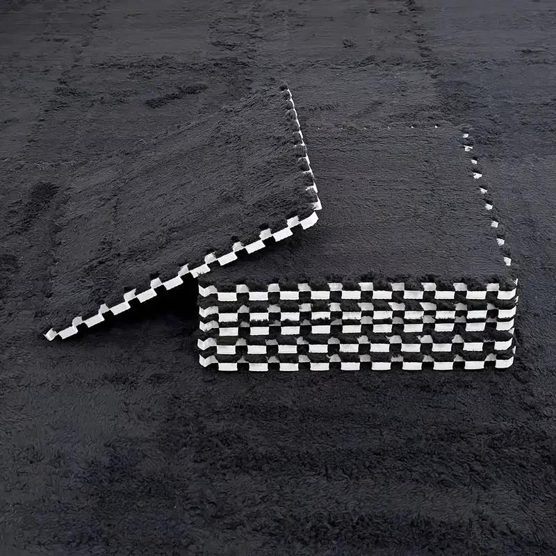

16pcs Soft Anti-Fall Interlocking Floor Mat Square Foam Tile Carpet Children s Puzzle Sports Mat Bedroom Bedside Decoration