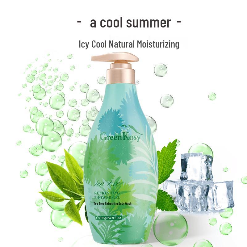 GreenKosy Tea Tree Refreshing Shower Gel 700g