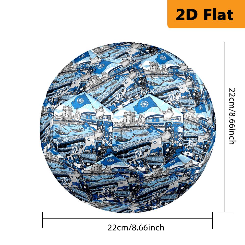 Vibrant Fan Spirit Urban Energy Soccer Ball Suitable for Both Training and Competition High Elasticity Very Elastic