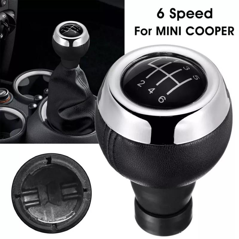 

Gear Shift Knob 6 Speed Gear Knob Shift Stick For MINI For COOPER R55 R56 R57 R58 R59 R60 чёрный
