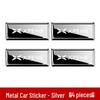 Metal Car Logo Decorative Sticker for Xiaopeng P7/M03/MONA03/G9/X9/G6 - Creative and Customizable