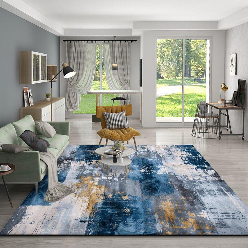 Abstract Large Area Carpet Living Room Nordic Style Decoration Sofa Area Rug for Bedroom Cloakroom Easy Clean Non-slip Floor Mat