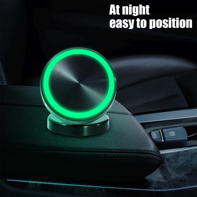 Luminous Car Phone Holder Strong Magnetic Mount Mobile Cell Phone Holder Night Glow Car GPS Support for IPhone 14 Samsung Xiaomi