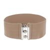 2026 New Women Fashion Wide Elastic Belt Metal Buckle Cinch Waistband Ladies Dress Waist Band Cummerbands Casual Stretch Belt