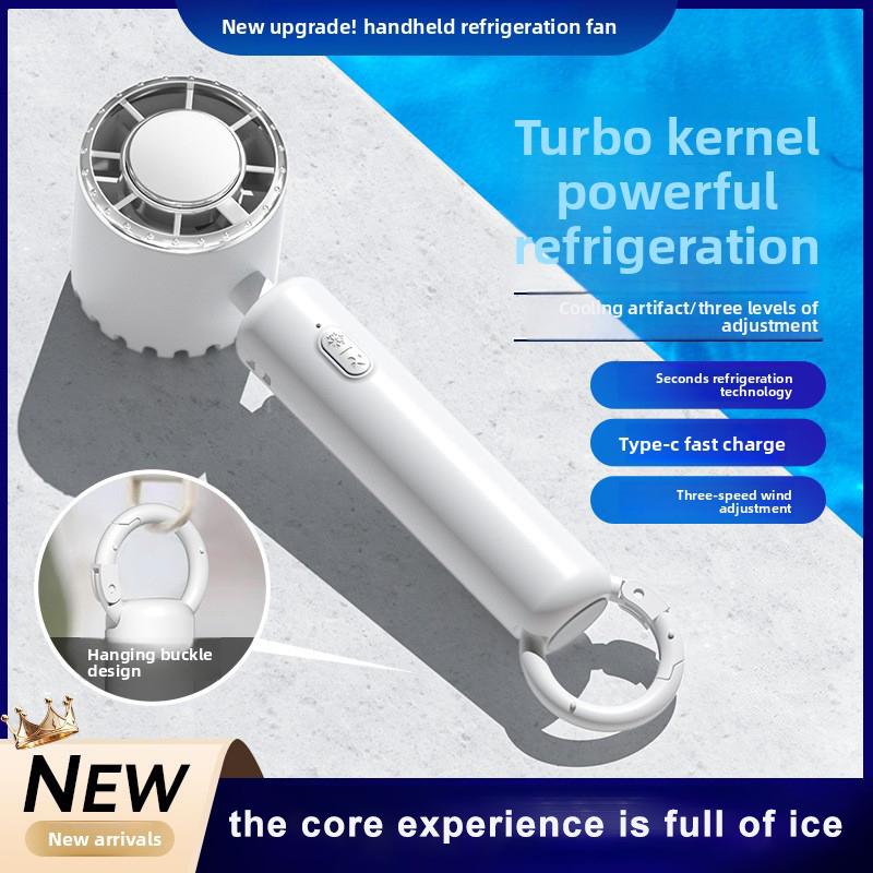 

3 Speeds Fan Cooling Fan Camping Outdoor 2000mAh Battery Lightweight Portable 90 ° Rotation Desktop Mountaineering Buckle Fans