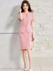 Summer 2026 Women's Short-Sleeved Suit Skirt Set for Jewelry Store and Salon Professionals