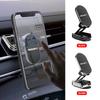 Car Logo Magnetic Foldable Phone Holder For Nissan Nismo Logo Tiida Teana Qashqai Juke X Trail Note Almera Skyline Styling