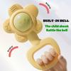 Sunflower Hand Bell Toy, Cultivating Youngsters's Hand Holding Ability, Suitable for Boys and Girls, Random Color