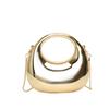 Mini Goldene Abendtasche Handtaschen Luxus Designer Umhängetaschen Lustige Form Party Hochzeit Acryl Glänzende Clutch Tasche