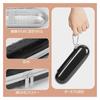 Electric Toothbrush Case, Black & Silver, 2-Color Set, Waterproof, Shockproof, with Mesh Pocket, Portable Travel Storage Bag, 22 x 9cm, Universal