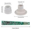 Waterproof Silicone Seal Gasket Compatibility With HX6 HX9 Series Electric Toothbrush Head Replacement Gasket