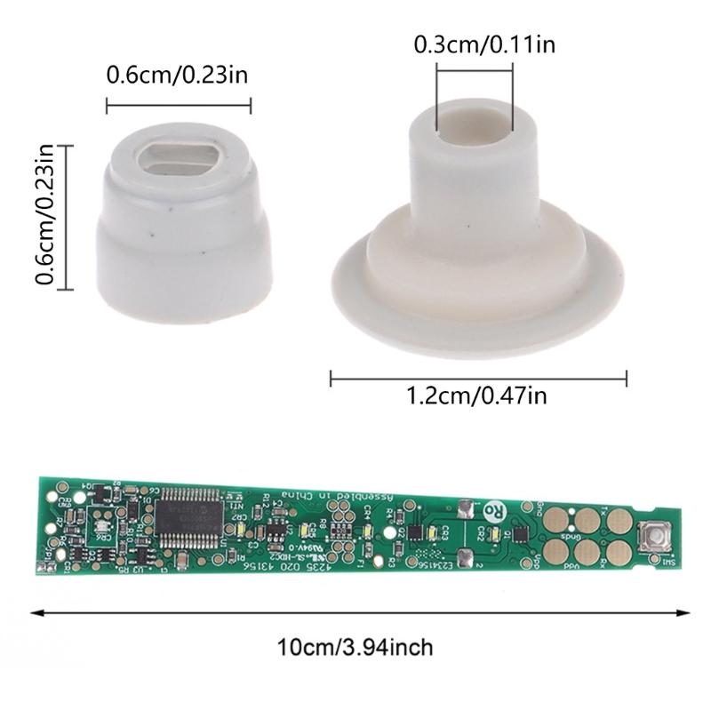 Waterproof Silicone Seal Gasket Compatibility With HX6 HX9 Series Electric Toothbrush Head Replacement Gasket