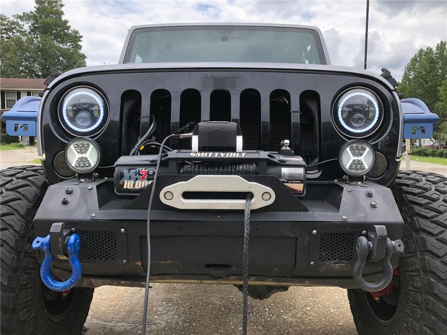 2Pcs LED Work Light 234W 4inch Spot Flood Light Bar Off Road 4x4 accessories Combo 12 Volt Led Spotlight for Truck SUV Boat 3000K 6000K Lamps