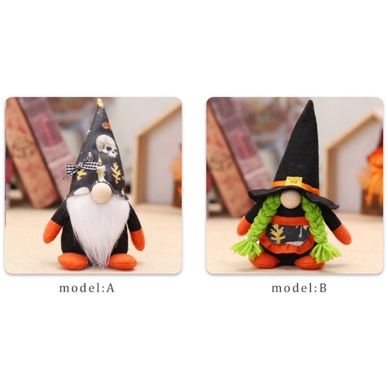 Dwarf Figure Ornament Cloth Dwarf Figurine Decoration for Mantels Window Shelves Display Holiday Party Decoration
