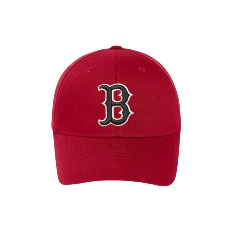 MLB Polyester Baseball Caps Unisex Red Fashion 3ACP0802N-43WIS