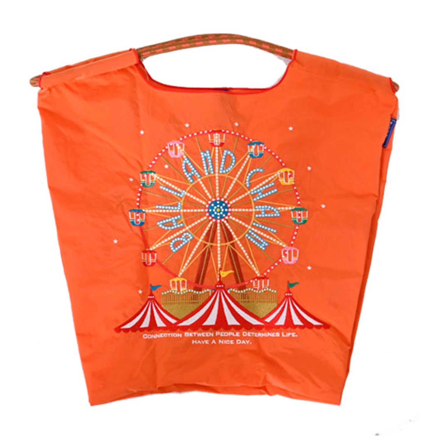 

Сумка-шоппер Eco bag 301042 [Ball & Chain] (C.ОРАНЖЕВЫЙ, M)