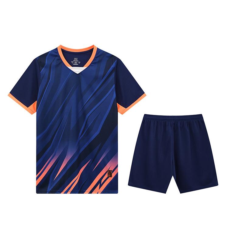 Football Suit, Boys And Girls Game Sports, Kindergarten Training Suit, College Students Short-Sleeved Jersey, Quick-Drying