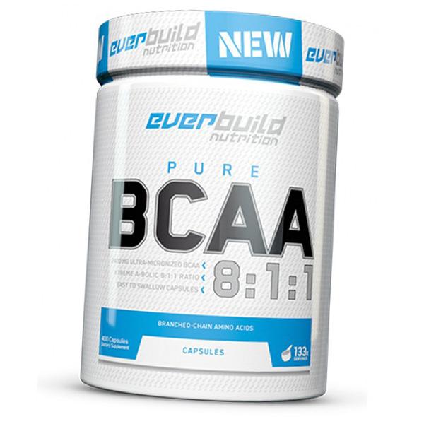 BCAA в капсулах, BCAA 8:1:1 Caps, EverBuild Nutrition  400капс (28402003)