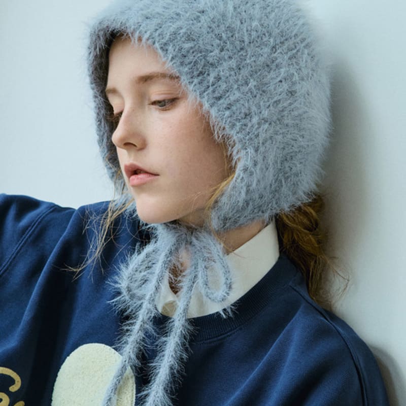 

GOCORI Шапка-ушанка Snowflake - 2 цвета Шапка-ушанка с ушами Blue Gray