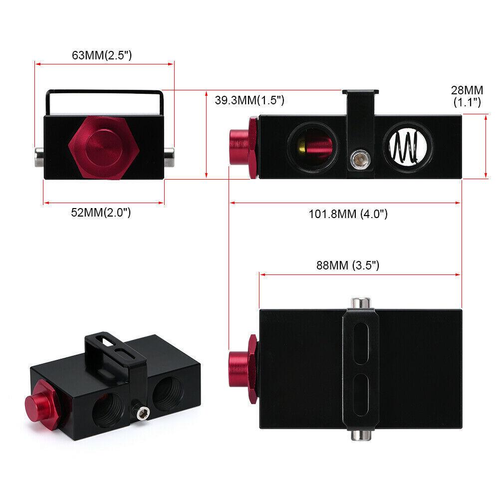 AN10 Inline Oil Filter Thermostat Adapter for Cross-Border Modified Parts