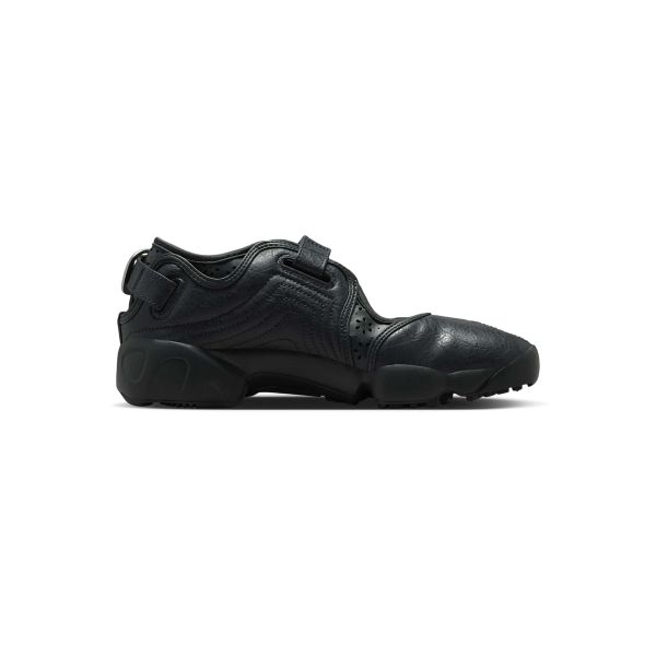 Nike Air Rift Leder Anthrazit Metallic Silber Damen Sneaker IR5863-060